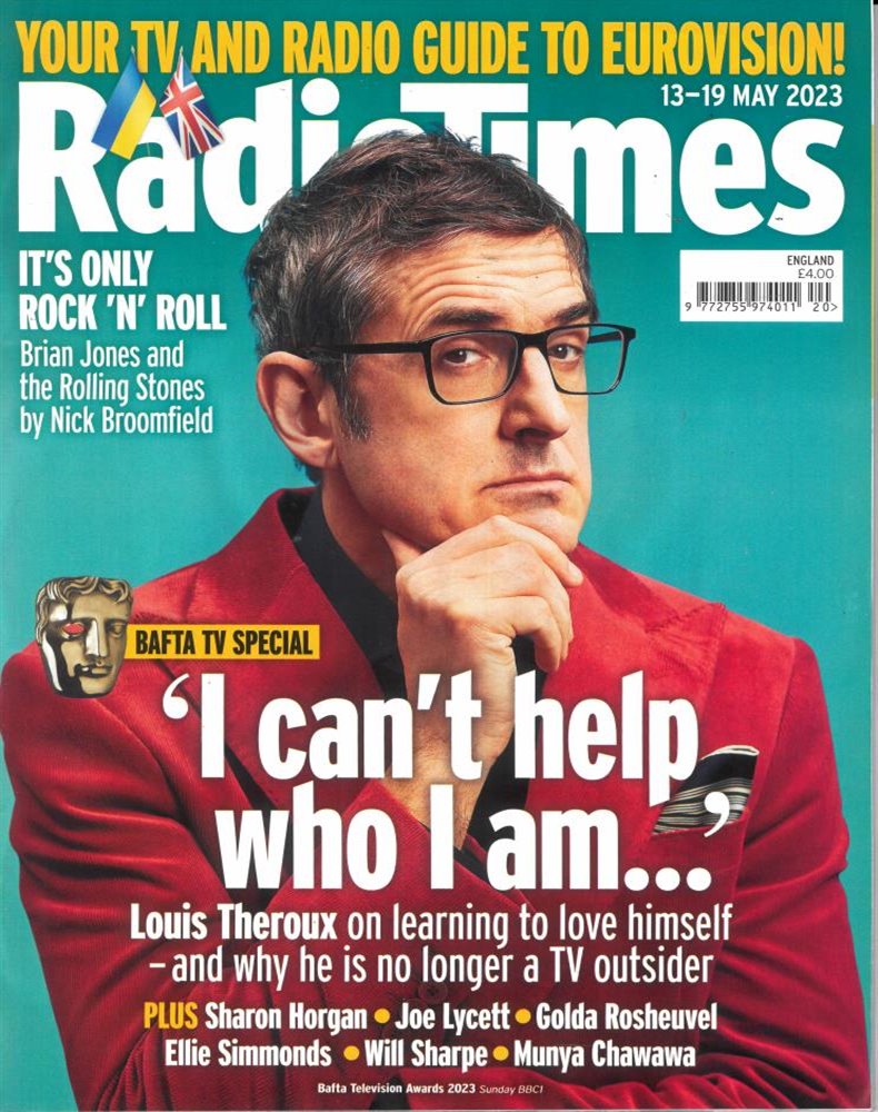 RADIOTIMES magazine side cover 13 May 2023